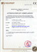 Chiny YUSH CARTON MACHINE COMPANY Certyfikaty